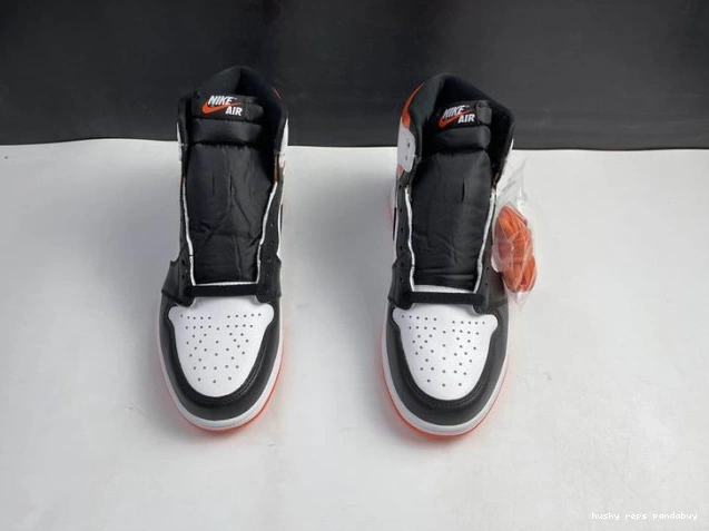 Cheap Husky Jordan Air High 555088-180 Retro 1 Orange Electro 0706